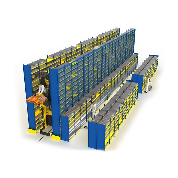 Static Small Parts Storage